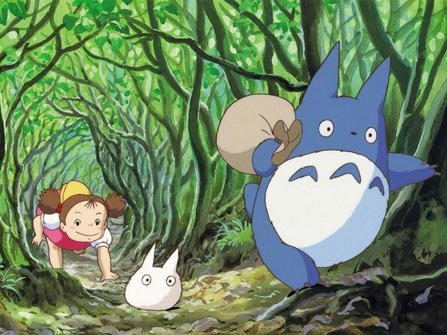 Entering the world of Totoro